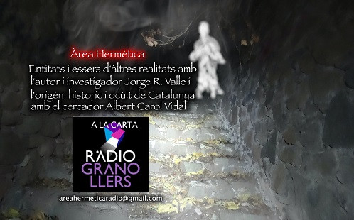 Podcast Ârea hermètica 10  "Entitats que no son d'aquest món"   2022-12-15