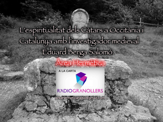 Àrea hermètica. L'espiritualitat dels Càtars a Occitània i Catalunya, amb l'investigador medieval Eduard Berga Salomó. 2025-11-20.
