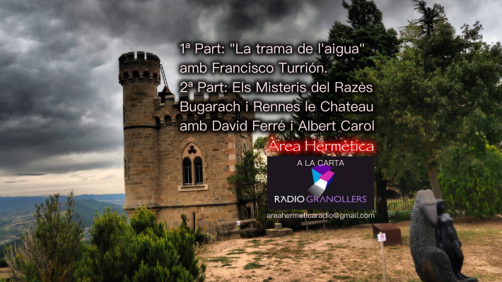 Àrea hermètica. La Trama d l'aigua amb el hidrogeolec Antonio Turrión. 2024-01-31